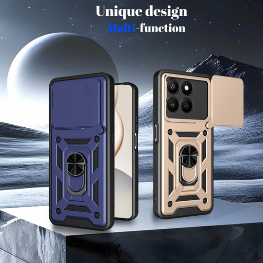 Torbica Hard Shield za Honor X7d 4G/400 Smart 5G crna