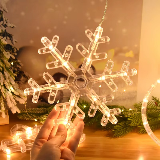 Novogodisnji ukras LED pahulja EL