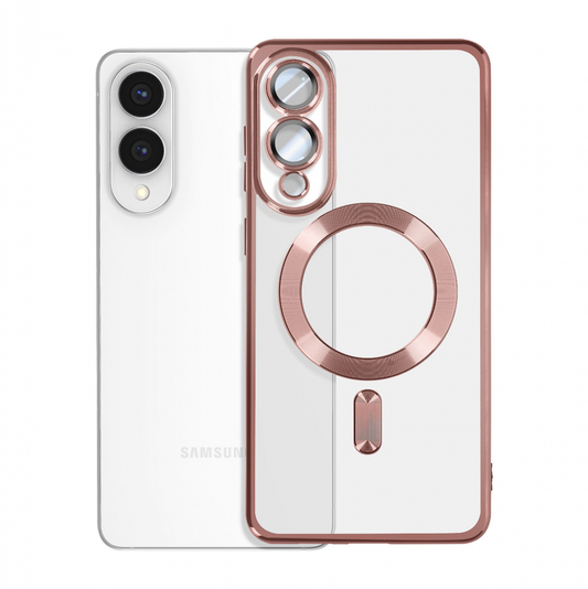 Torbica Magsafe Lux za Samsung S937B Galaxy S25 Edge roze