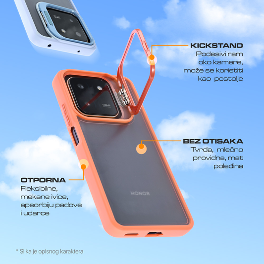 Torbica Pastel Pop za Honor X7d 4G/400 Smart 5G ljubicasta