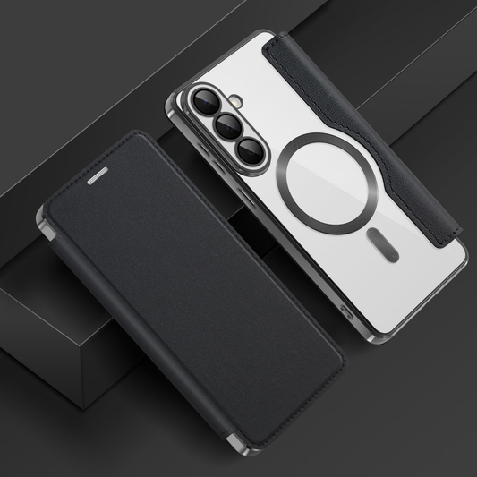 Torbica Magsafe Lux Bi Fold za Samsung S946B Galaxy S26 Plus crna