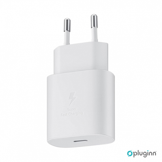 Kucni Punjac Pluginn AJ-25 KP-614C PD Fast 25W za Samsung beli CE