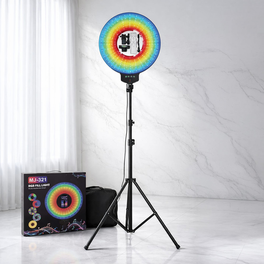 LED lampa RGB MJ321 sa drzacem za mobilni telefon