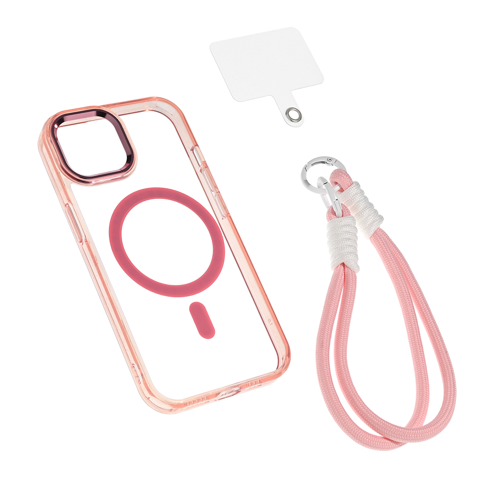 Torbica Magsafe Loop za iPhone 15 6.1 roze