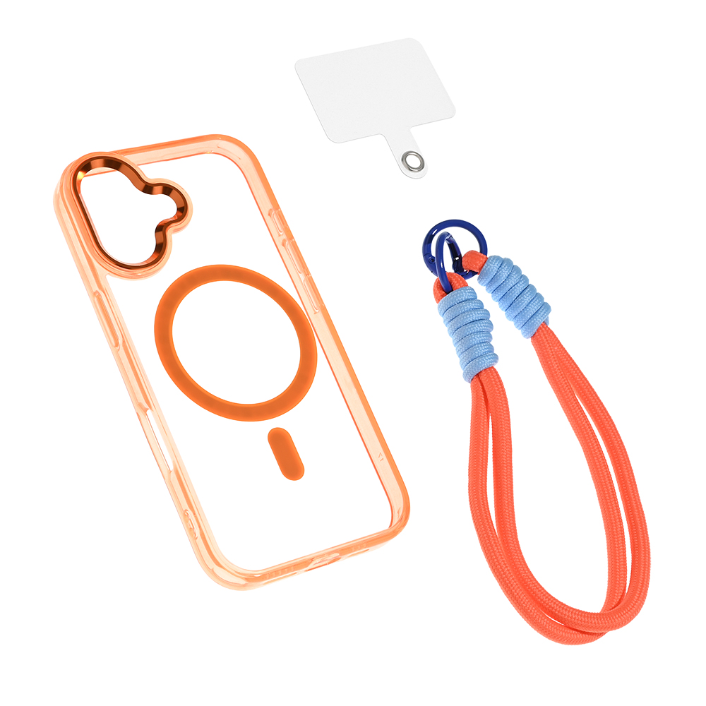 Torbica Magsafe Loop za iPhone 16 6.1 narandzasta