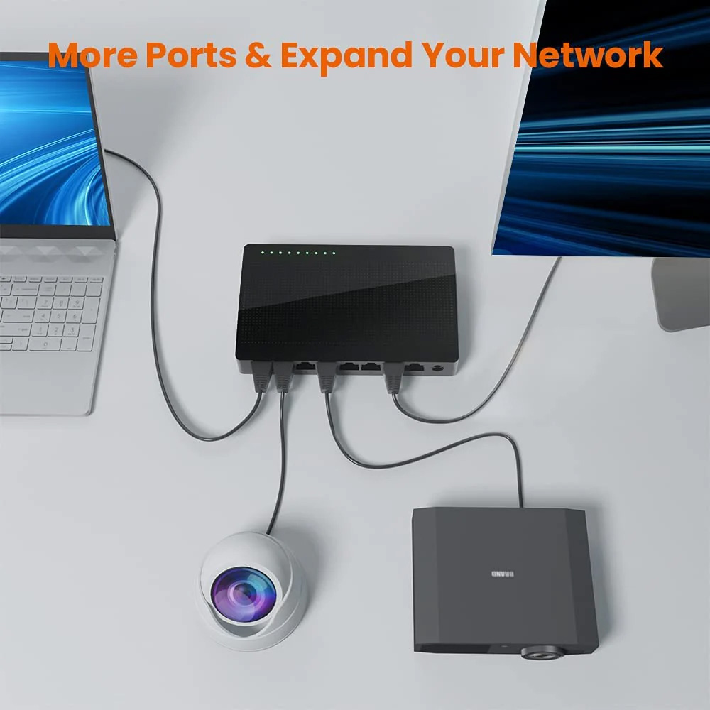Switch 10/100/1000 8-port Tenda SG108