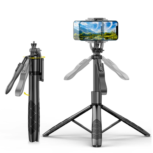 Selfie stick L16 + tripod crni