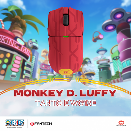 Mis Wireless Gaming Fantech WG13E Tanto E ONE PIECE - LUFFY