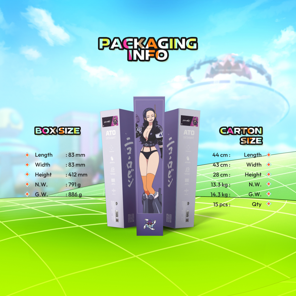 Podloga za mis Fantech Deskmat MP905 OP Ato ONE PIECE - ROBIN