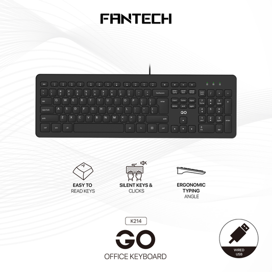 Tastatura Wired Fantech K214 GO balck