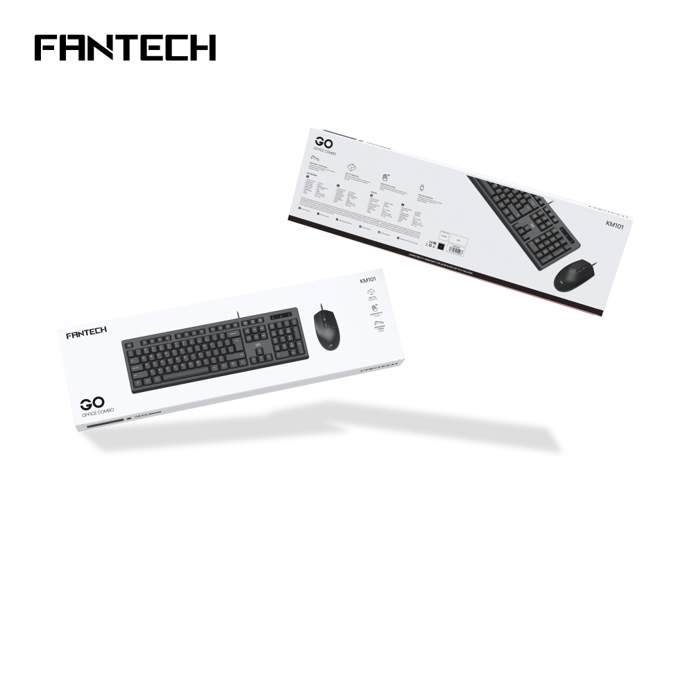 Combo mis i tastatura Fantech GO KM-101 crni