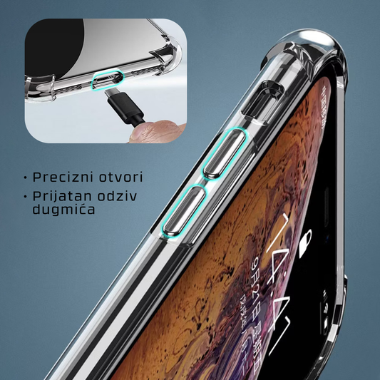 Torbica Transparent Ice Cube za Honor 600 Pro