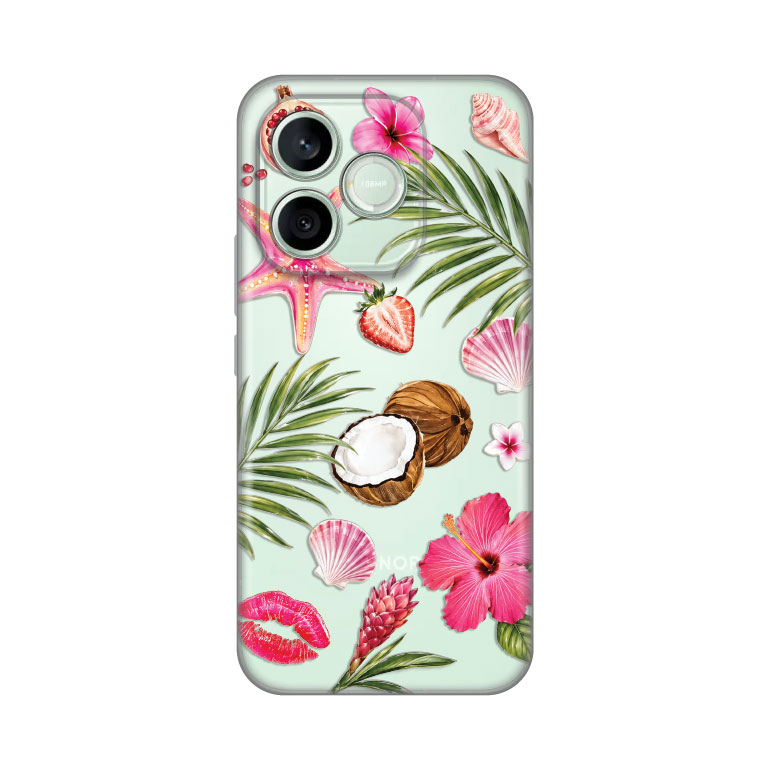 Torbica Silikonska Print za Honor 600 Lite Coconut Paradise