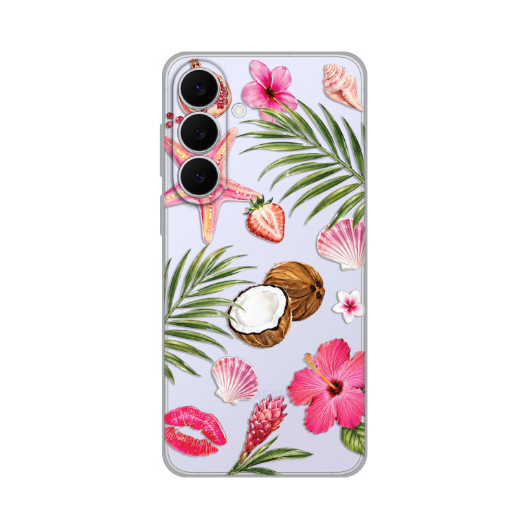 Torbica Silikonska Print za Samsung S731B Galaxy S25 Fe Coconut Paradise