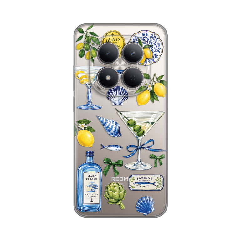 Torbica Silikonska Print za Xiaomi Redmi Note 15 Pro 5G Mediterranean Martini