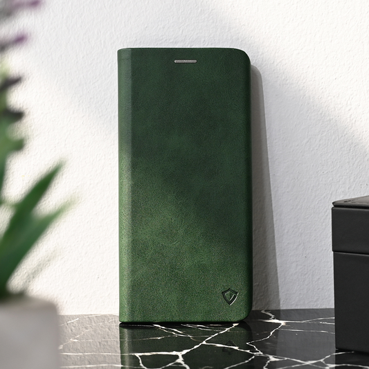 Torbica Teracell Elegant Flip za Honor 600/600 Pro tamno zelena