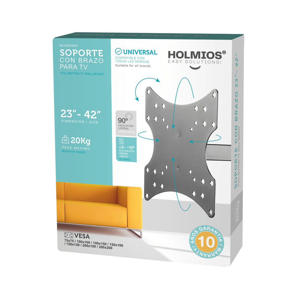 Holmios zglobni TV nosac 55005 23"-42"