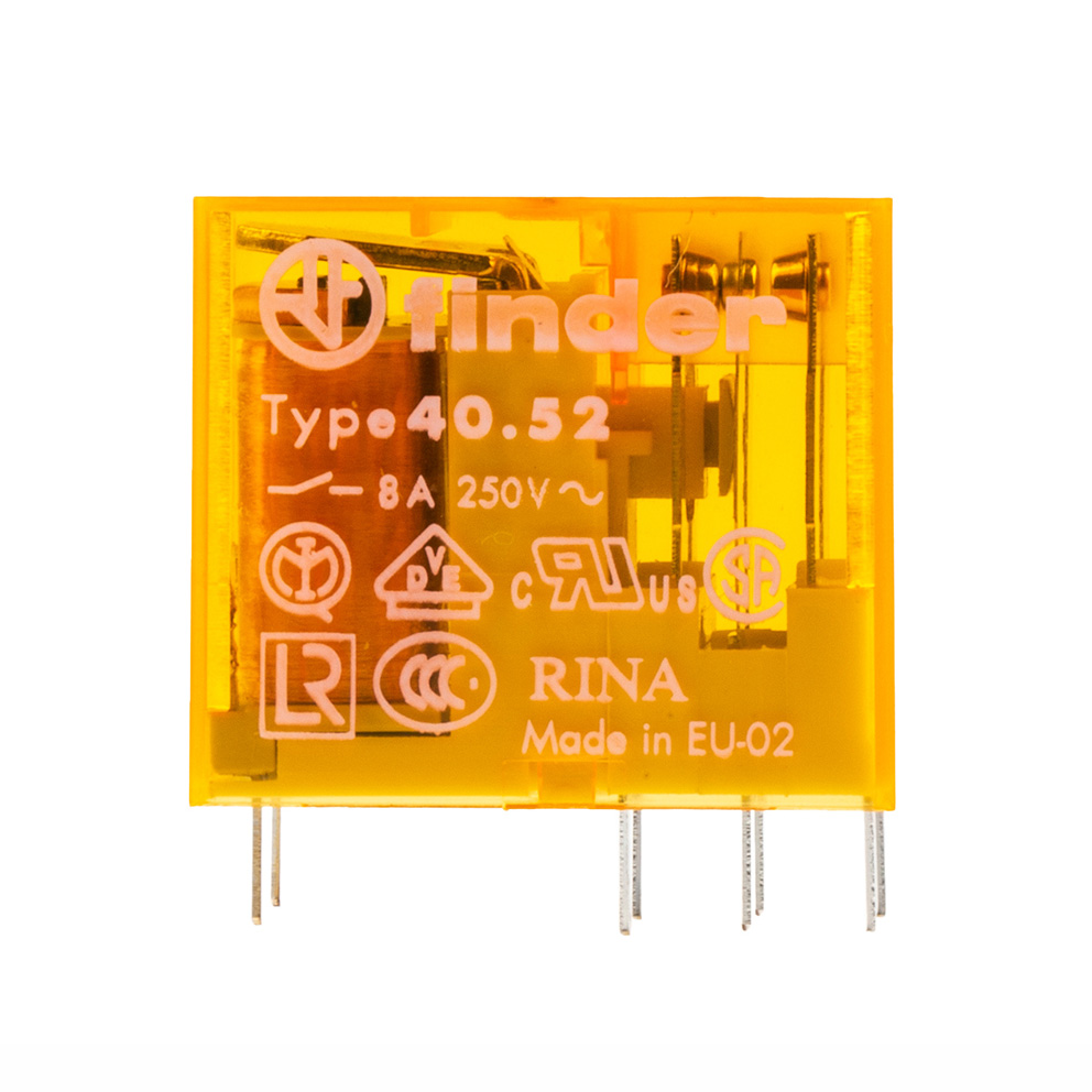 Mini pomocni relej 2CO/8A, 230VAC, 40.52.8.230.0000