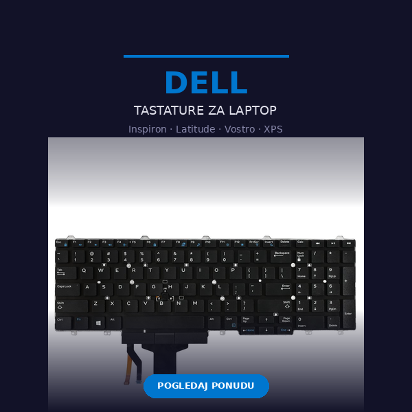 Tastature za laptop DELL
