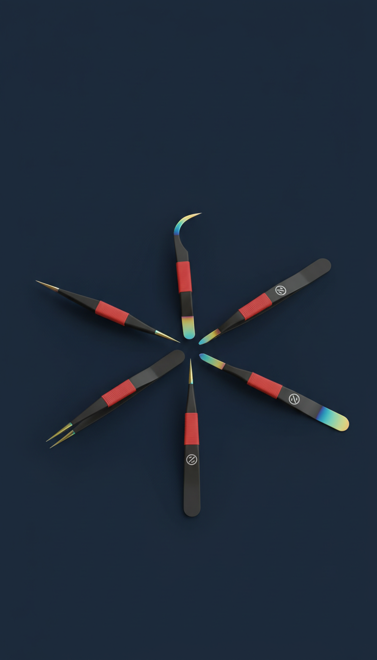 Anti-Static Tweezers Set