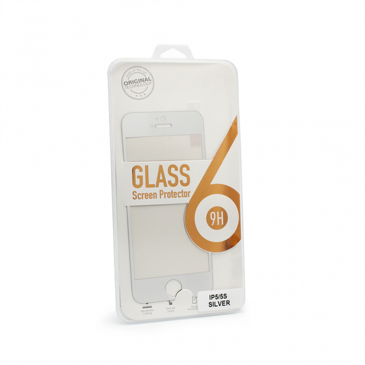Zastitno Staklo Tempered glass za iPhone 5 srebrni