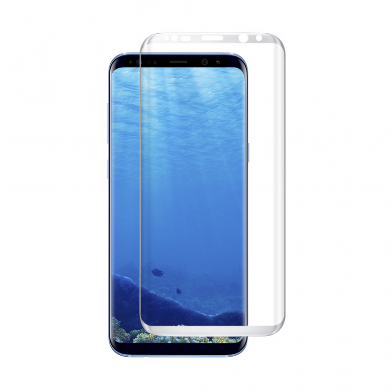 Zastitno Staklo Tempered glass Remax Crystal za Samsung G955 S8 Plus S8 beli