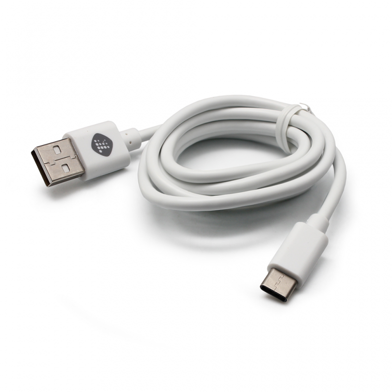 Data kabl Teracell Plus 2.4A Type C beli 1.2m