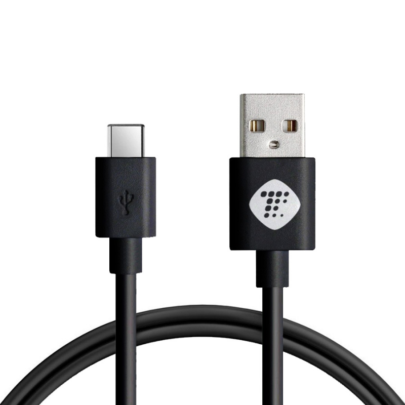 Data kabl Teracell Plus 2.4A Type C crni 1.2m