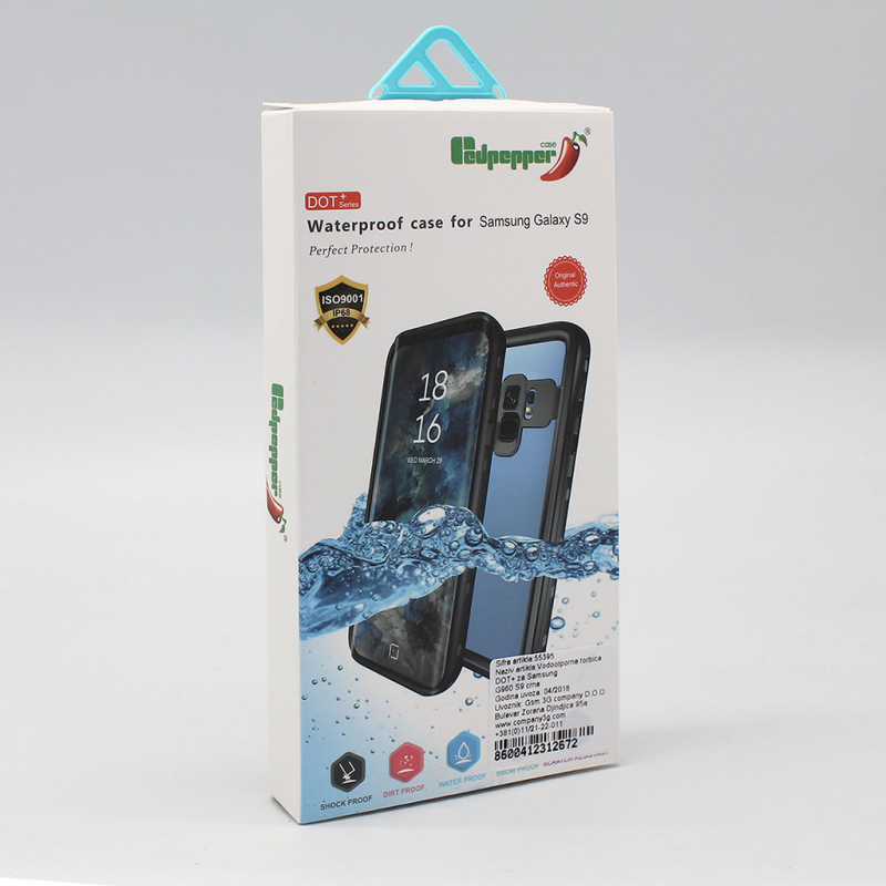 Vodootporna torbica DOT+ za Samsung G960 S9 bela