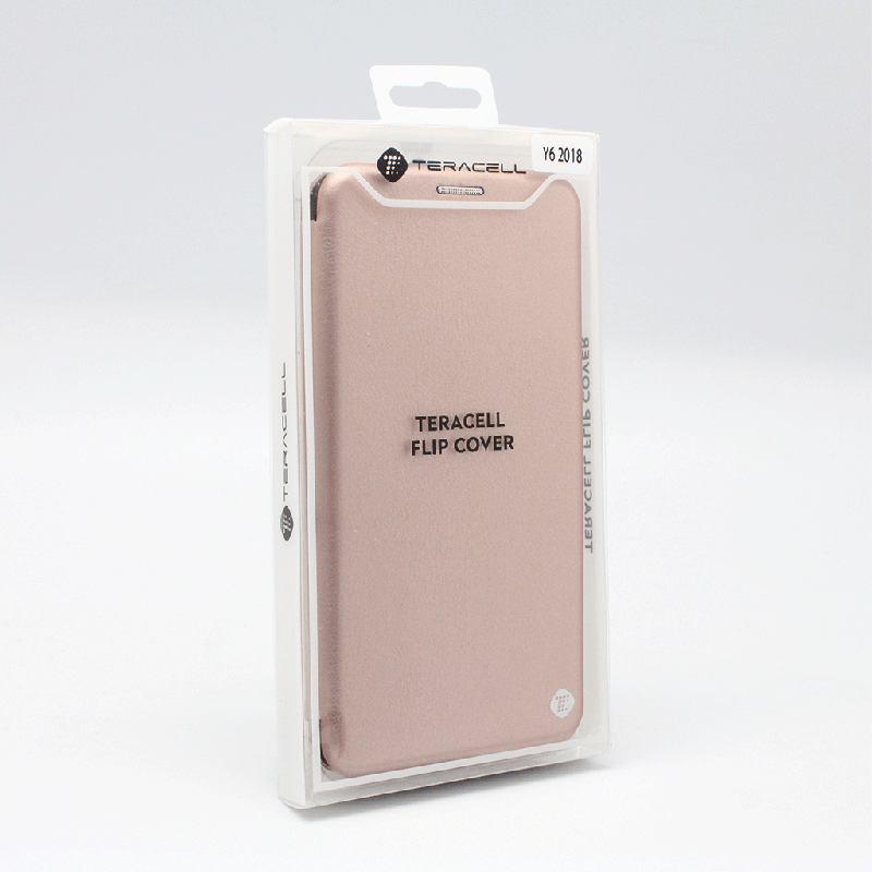 Torbica Teracell Flip Cover za Huawei Y6 2018 roze