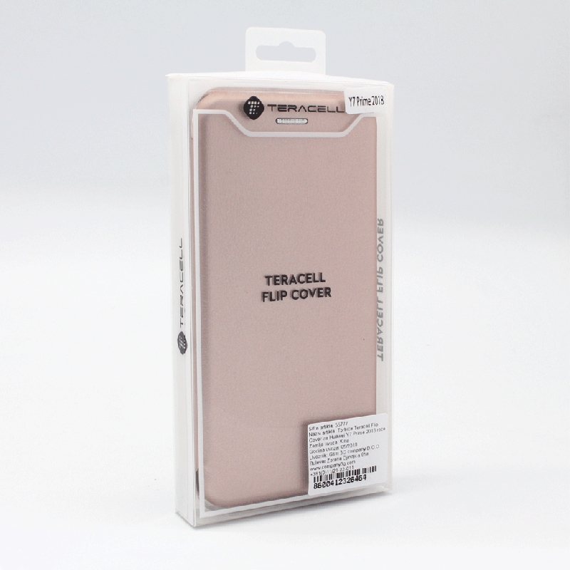 Torbica Teracell Flip Cover za Huawei Y7 Prime 2018/Honor 7C roze