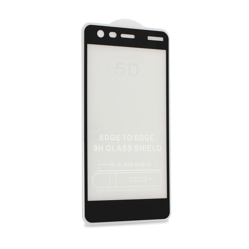 Zastitno Staklo Tempered glass 5D za Nokia 2 crni