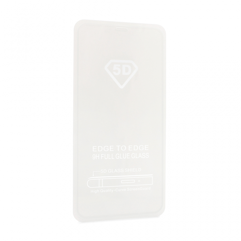 Zastitno Staklo Tempered glass 5D za iPhone XS Max beli
