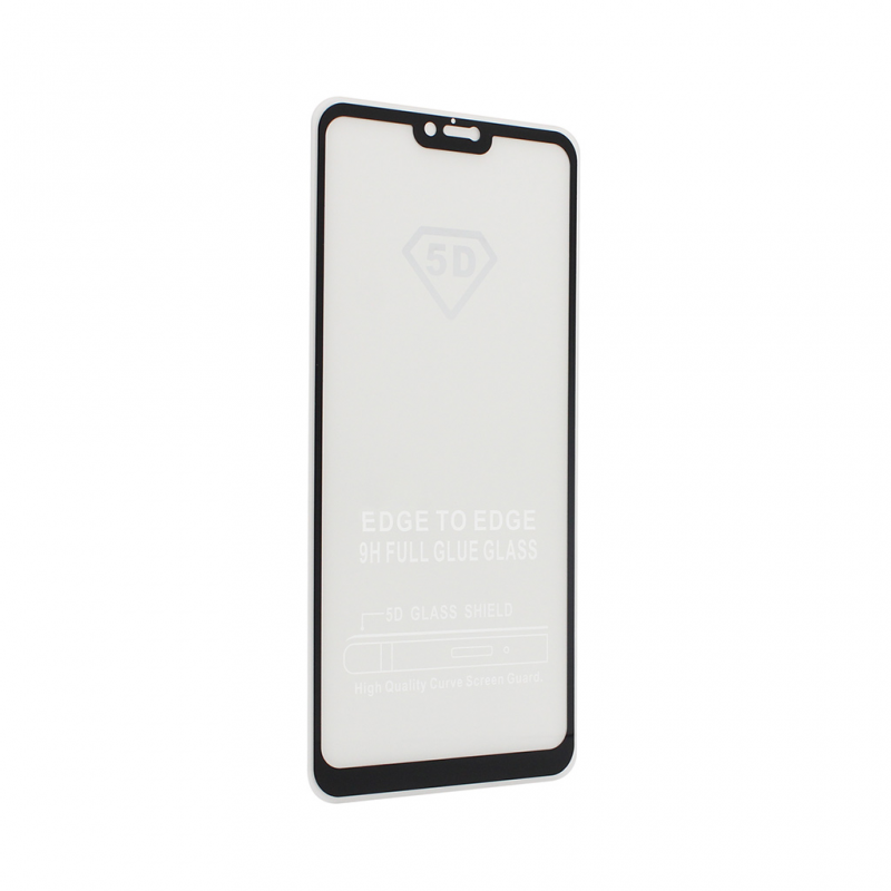 Zastitno Staklo Tempered glass 2.5D full glue za Xiaomi Redmi Note 6 crni