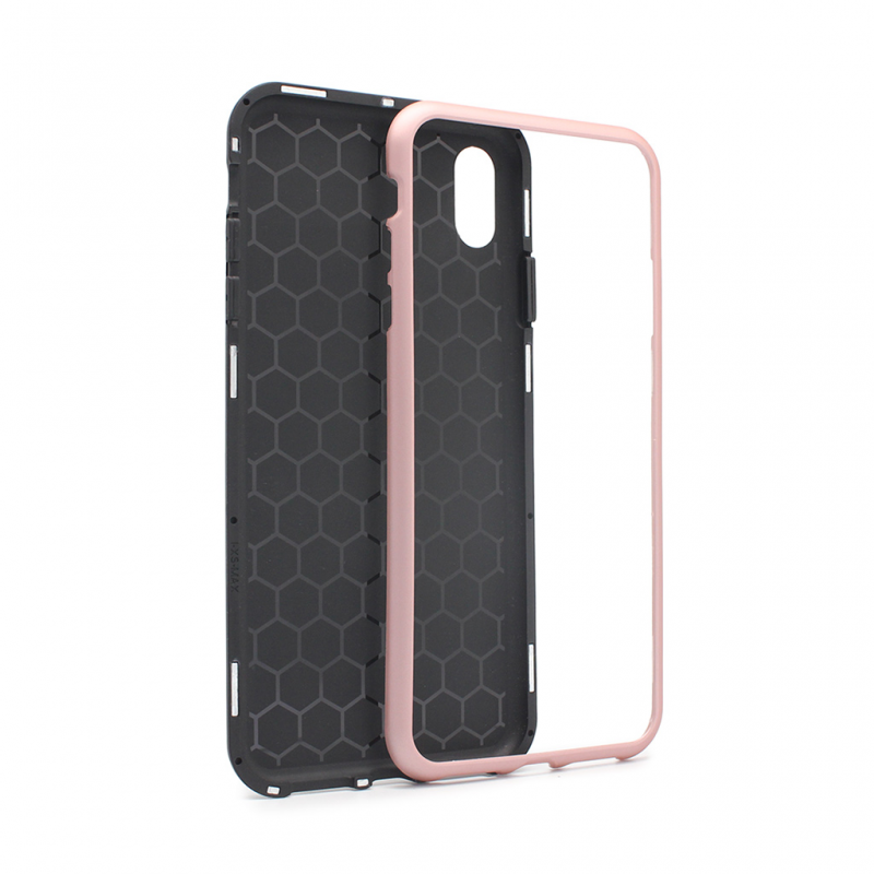 Torbica Magnetic Cover za iPhone XS Max roze