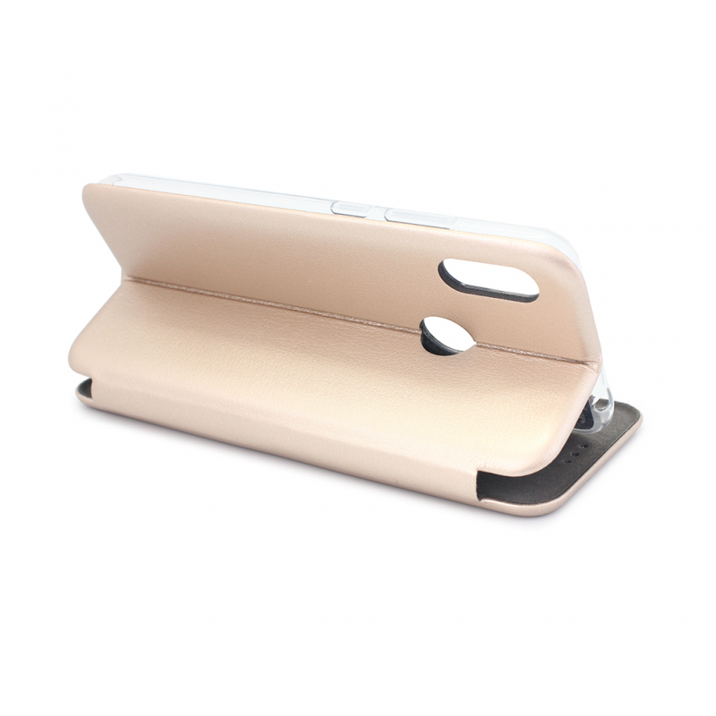 Torbica Teracell Flip Cover za Huawei Y6 2019/Honor 8A zlatna