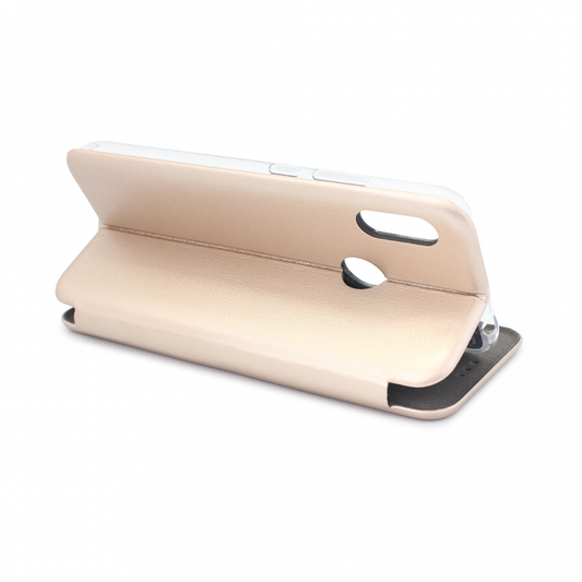 Torbica Teracell Flip Cover za Huawei Y6 2019/Honor 8A zlatna