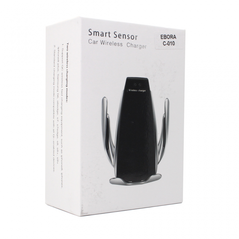 Auto stalak Wireless Ebora C-010 10W crni