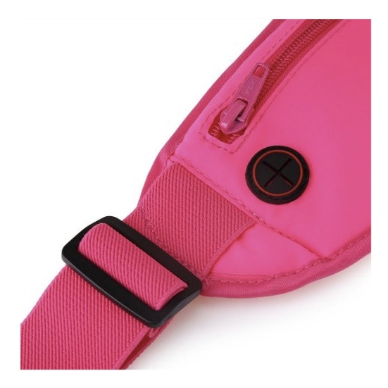 Torbica oko struka Romix RH23 za bidon pink