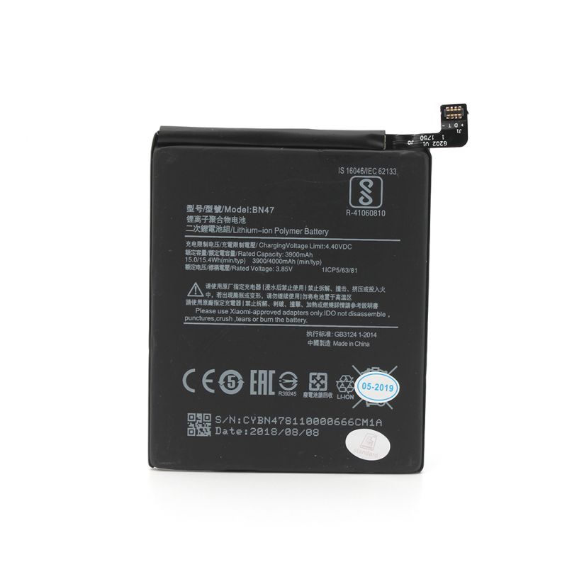 Baterija standard za Xiaomi Redmi 6 Pro/Xiaomi MI A2 Lite (BN47)