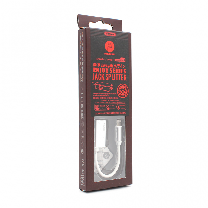 Adapter REMAX za punjenje iPhone RL-LA02i beli