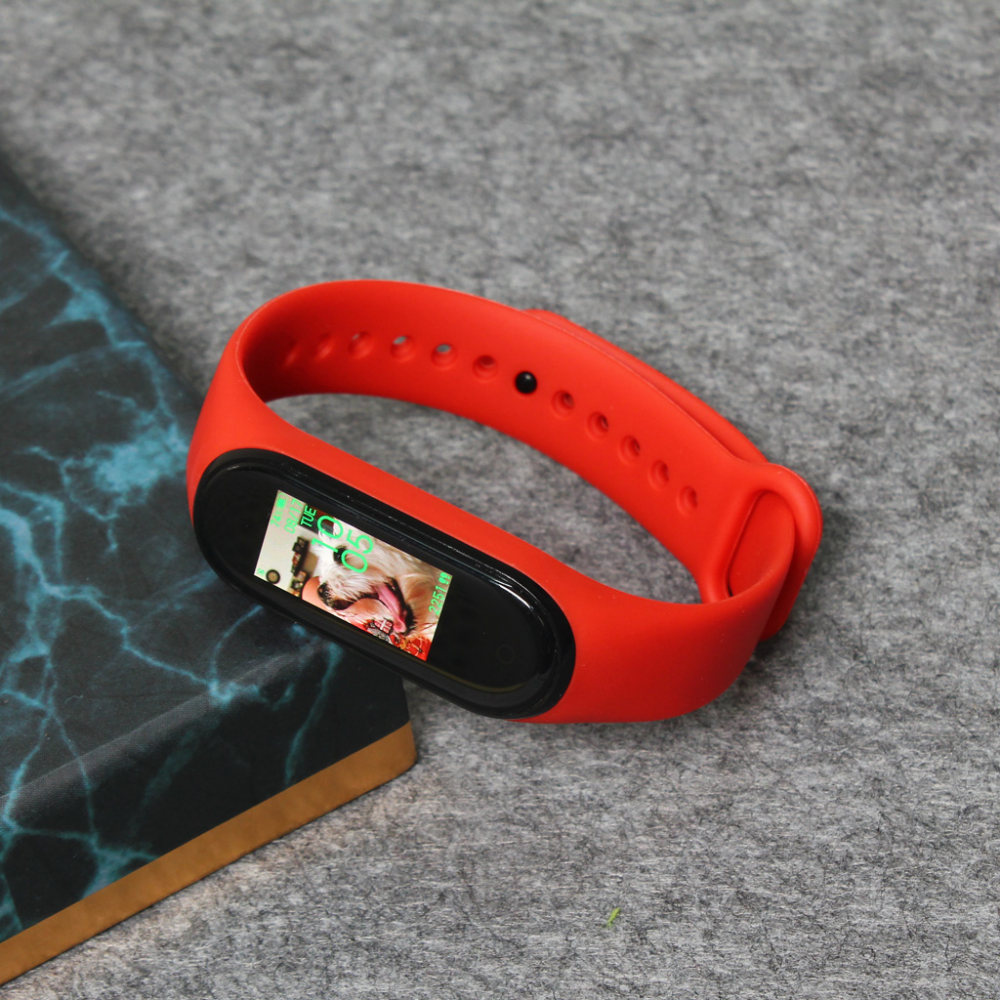 Narukvica za smart watch Xiaomi Mi Band M3/M4 crvena