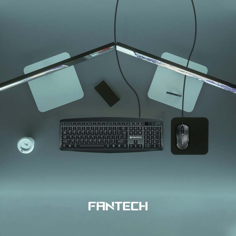 Combo mis i tastatura Fantech KM-100 crni