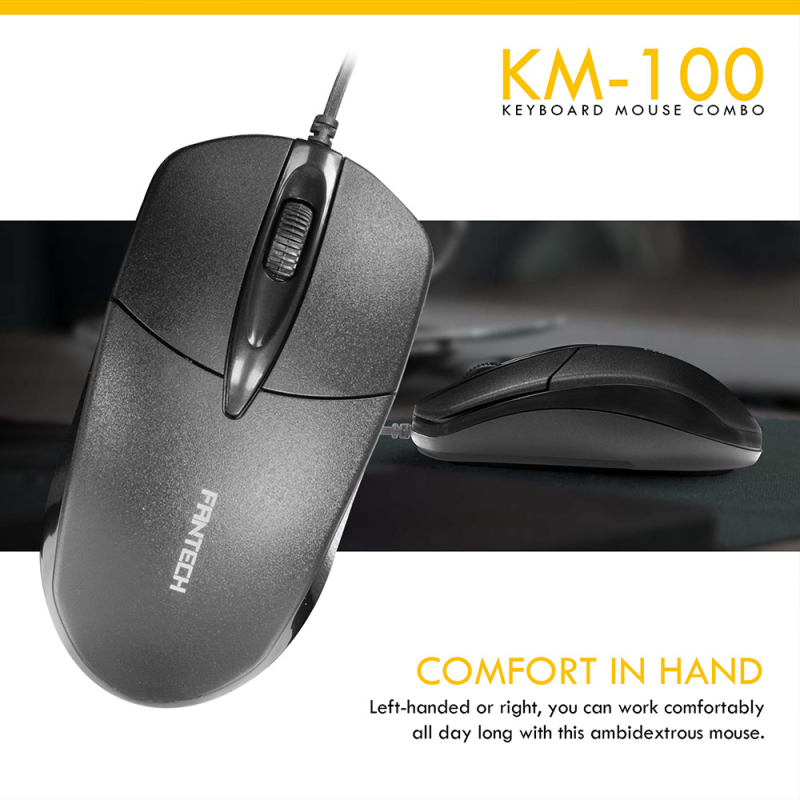 Combo mis i tastatura Fantech KM-100 crni