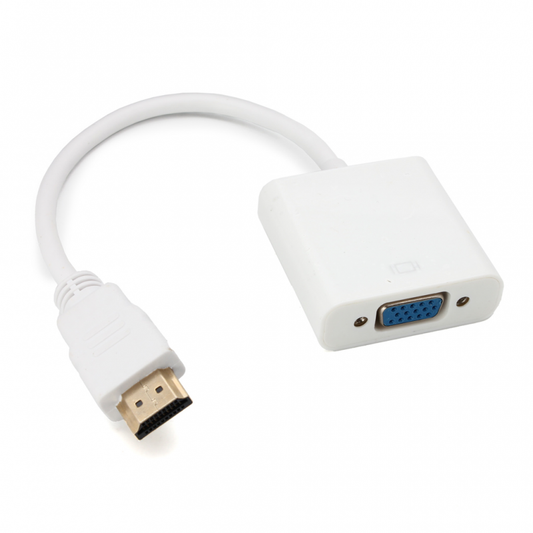 Adapter HDMI M na VGA Z beli JWD-HDMI7