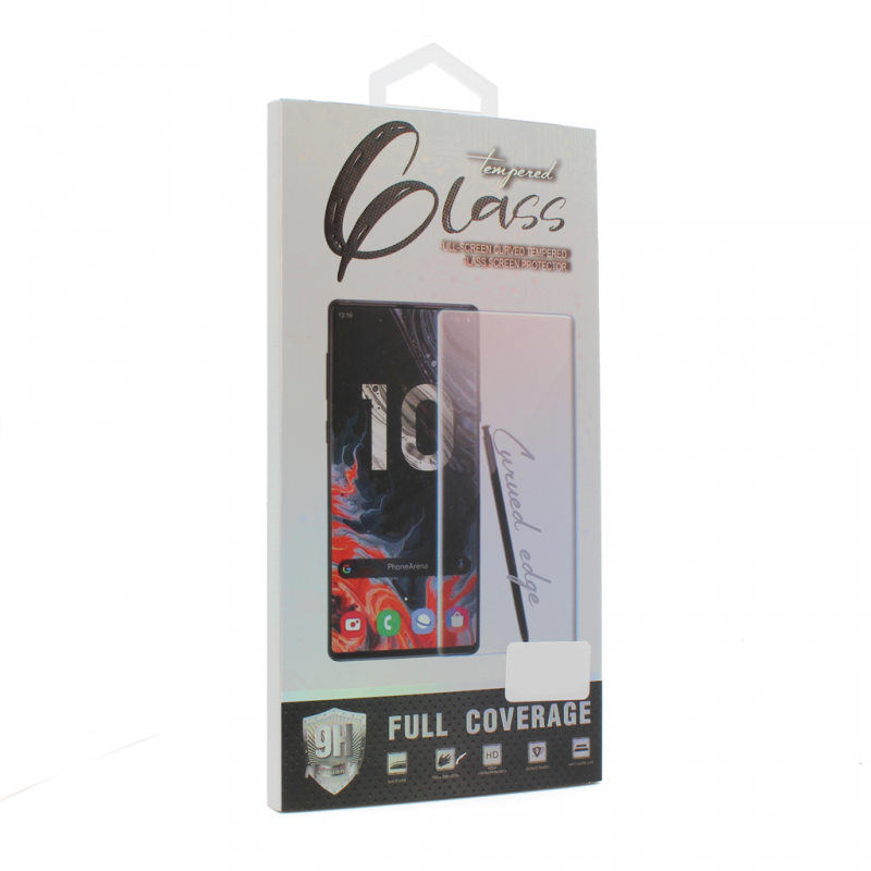 Zastitno staklo Tempered Glass full glue 0.15mm za Samsung G973 S10 zakrivljeni crni