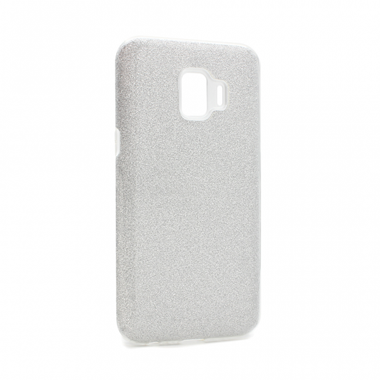 Torbica Crystal Dust za Samsung J260F Galaxy J2 Core srebrna