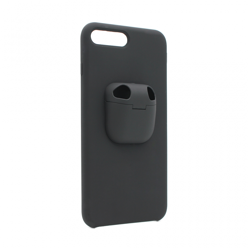 Torbica 2in1 airpods za iPhone 7 Plus/8 Plus crna
