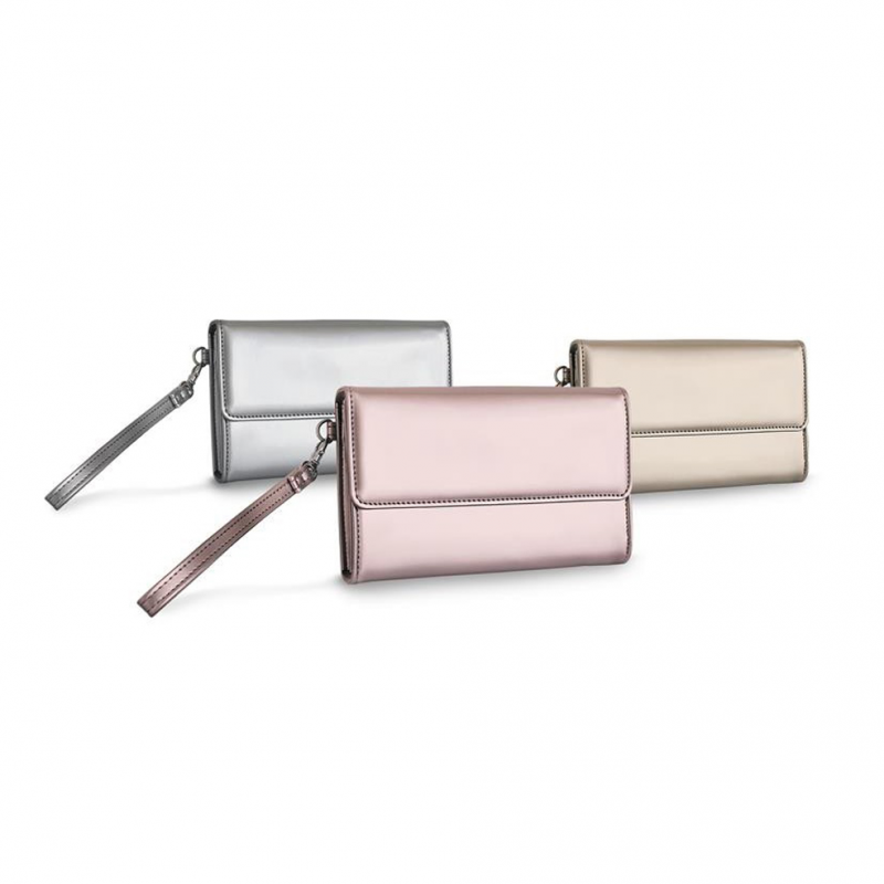 Torbica Puro Satin Cover srebrna