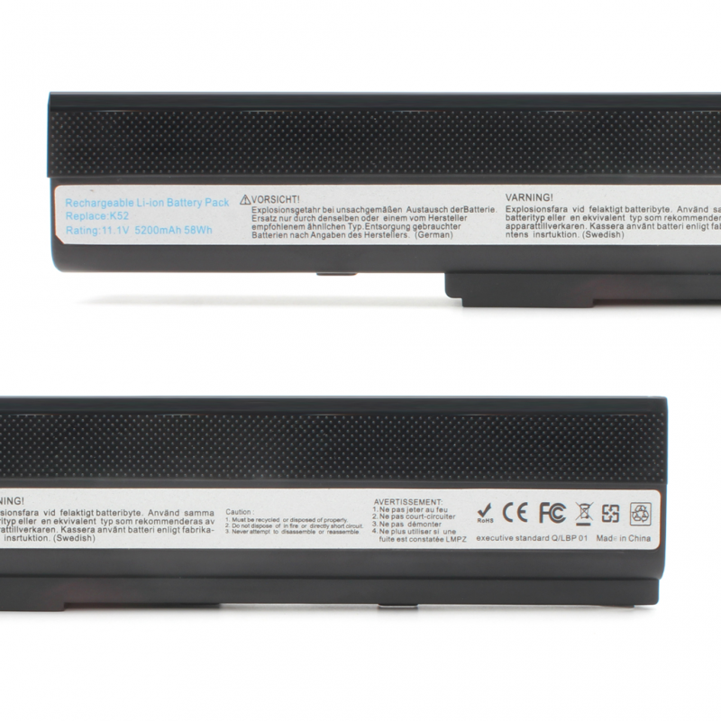 Baterija za laptop Asus K52  K62 N82 11.1V 5200mA HQ2200